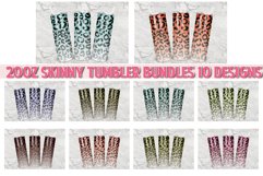 Agate Marble And Animal Print 20oz Skinny Tumbler Designs Product Image 1