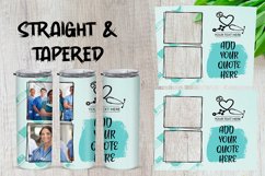 Photo Text Sublimation Designs Tumbler Wrap for Tumblers Product Image 1
