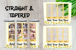 Photo Text Sublimation Designs Tumbler Wrap for Tumblers Product Image 1