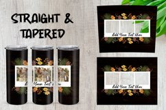 Photo Text Sublimation Designs Tumbler Wrap for Tumblers Product Image 1