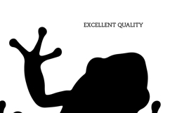 Frog SVG Toad Cricut File Silhouette Reptile DXF PNG Product Image 2