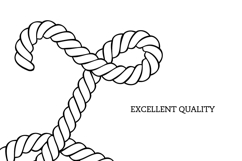 Rope Font Alphabet SVG With Nautical And Western Cricut Product Image 2