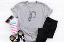 Rope Font Alphabet SVG With Nautical And Western Cricut Product Image 4