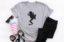 Frog SVG Toad Silhouette Reptile Cricut File Animal DXF PNG Product Image 4