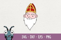 sinterklaas svg, sint nikolaas svg, sint svg Product Image 1