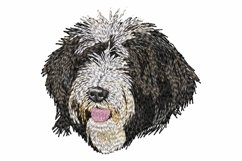 Tibetan Terrier embroidery file Product Image 1