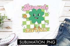 Blessed and Lucky St Patricks Day Sublimation Cut file Product Image 5
