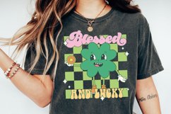 Blessed and Lucky St Patricks Day Sublimation Cut file Product Image 3