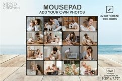 Photo Mouse pad for Sublimation | Photo Collage Mouse pad Product Image 1