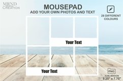Photo Mouse pad for Sublimation | Photo Collage Mouse pad Product Image 3