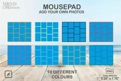 Photo Mouse pad for Sublimation | Photo Collage Mouse pad Product Image 4