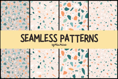 Modern Terrazzo Colorful Texture Patterns Product Image 1