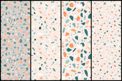 Modern Terrazzo Colorful Texture Patterns Product Image 2