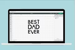 Best Dad Ever SVG for Mugs, Cards and T Shirts Product Image 4