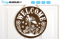 Welcome Sign - Valentine Mail Box SVG Product Image 1