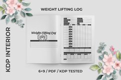 Weight Lifting Log KDP Interior Product Image 1