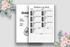 Diabetes Log Book - KDP Interior Product Image 3