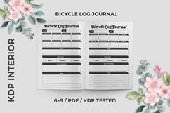 Bicycle Log Journal - KDP Interior Product Image 2