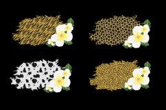 Background Sublimation, Flowers, old style, Png, 20PNG Product Image 5