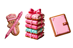 School,cookies,pencil case,backpack,pencil,eraser, PNG\JPEG Product Image 6