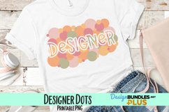 Designer Dots Sublimation PNG Product Image 1