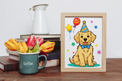 Card Builder Birthday Greeting Card with Dog Product Image 2