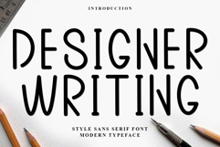Designer Writing Product Image 1