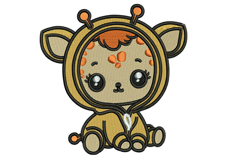 Little Giraffe Cutie embroidery designs Product Image 1