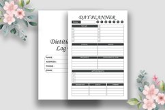 Dietitian Notebook Planner KDP Interior Product Image 2