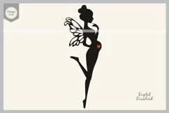 Pregnant Fairy SVG, Pregnant Fairy cut file, Pregnancy SVG Product Image 5