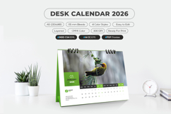 2026 Desk Calendar Product Image 2