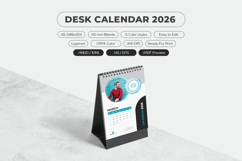 A5 desk calendar 2026