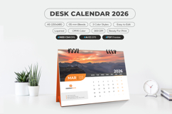 A5 Size Desk Calendar 2026 Product Image 4