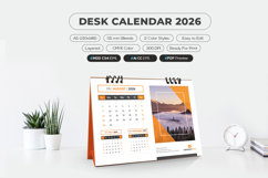 2026 Desk Calendar Printable Product Image 4