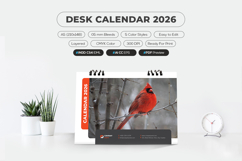 Printable A5 Desk Calendar 2026 Product Image 6