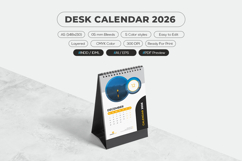 printable A5 desk calendar