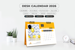 A5 Size Desk Calendar 2026 Product Image 6