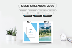 2026 Desk Calendar Printable Product Image 6