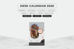 clean monthly calendar PDF