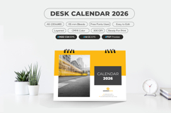 A5 Size Desk Calendar 2026 Product Image 2