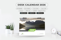A5 Size Desk Calendar 2026 Product Image 7