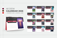 Aesthetic 2026 desk calendar for office or home