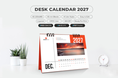 Table calendar 2027