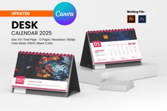 Desk Calendar 2025 Product Image 1