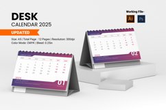 Desk Calendar 2025 Product Image 1