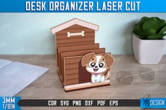 Desk Organizer| Puppy | Supplies Organizer |Notebook Holder Product Image 1