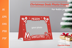 Christmas Photo Frame - Paper Cut SVG 1 Product Image 1