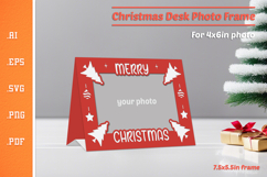 Christmas Photo Frame - Paper Cut SVG 10 Product Image 1