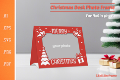 Christmas Photo Frame - Paper Cut SVG 2 Product Image 1