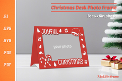 Christmas Photo Frame - Paper Cut SVG 8 Product Image 1